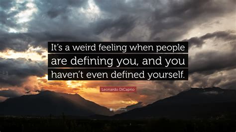 weird feelings.